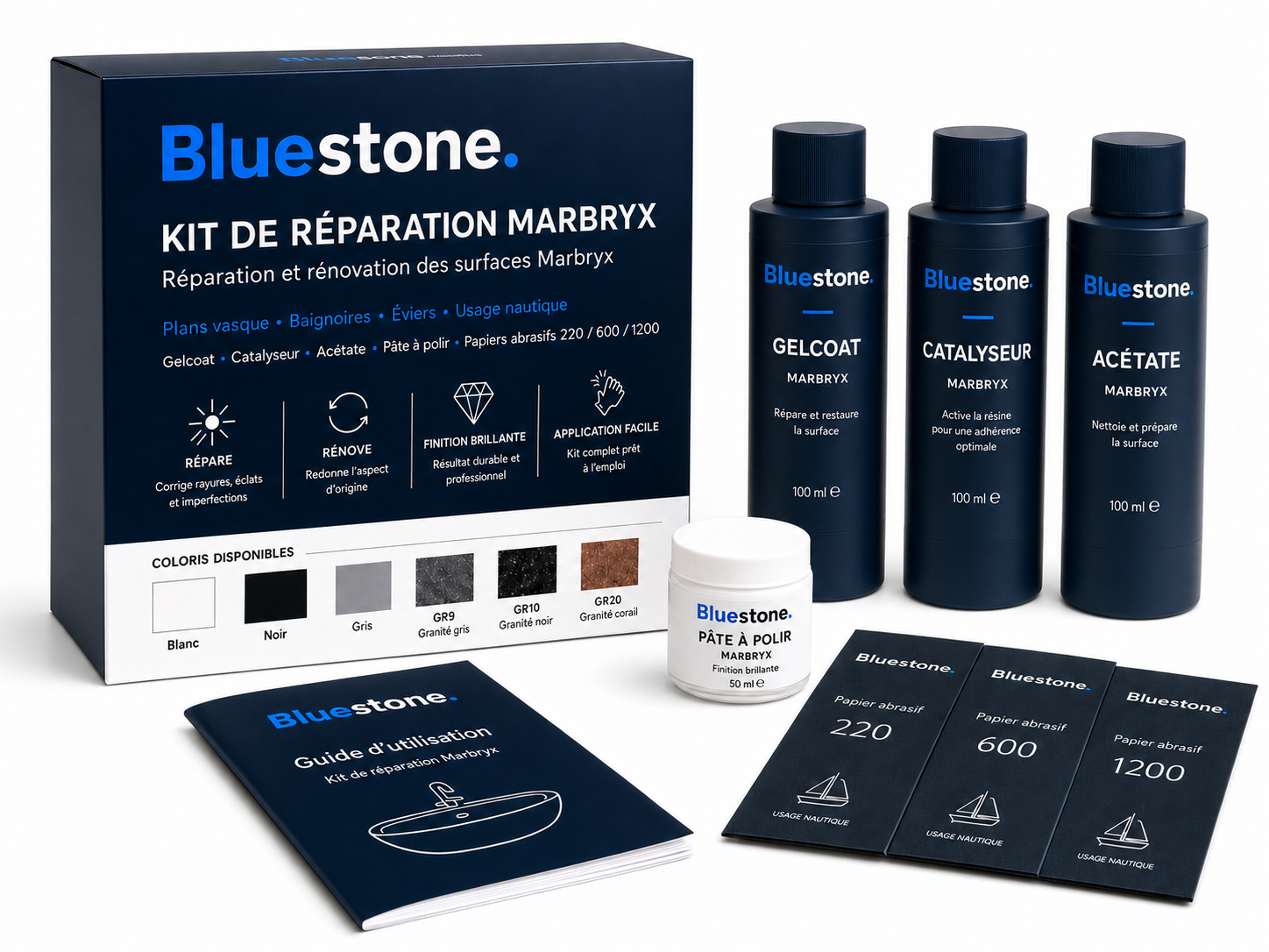 Kit de réparation Marbryx® Bluestone - vue 2