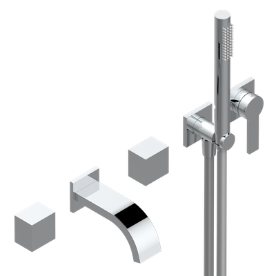THG 4-Hole Built-In Bath/Shower Mixer - "Obione" Collection
