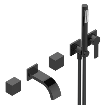 THG 4-Hole Built-In Bath/Shower Mixer - "Obione" Collection