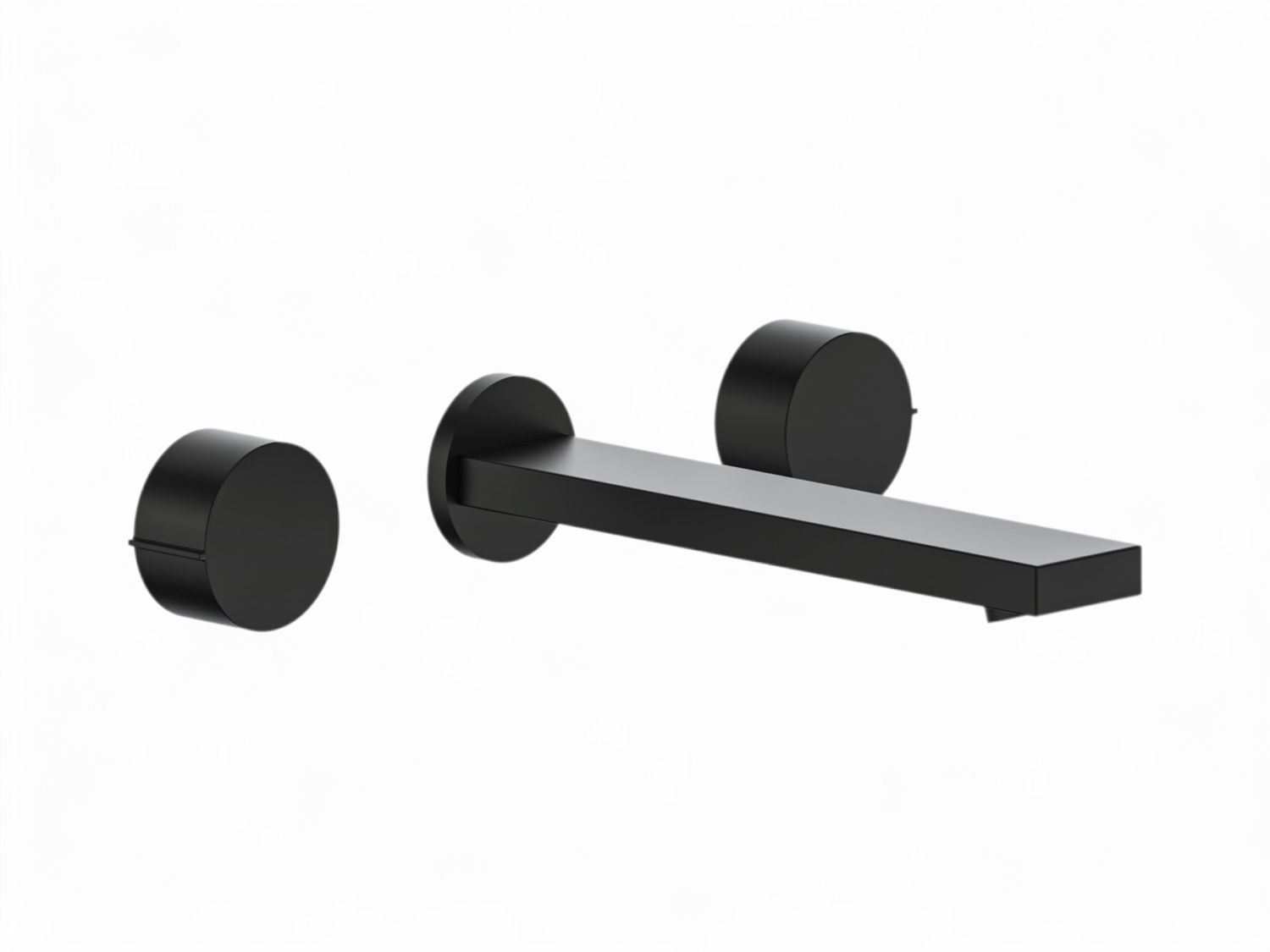 THG Wall-Mounted 3-Hole Basin Mixer without Waste - "Alose" Collection