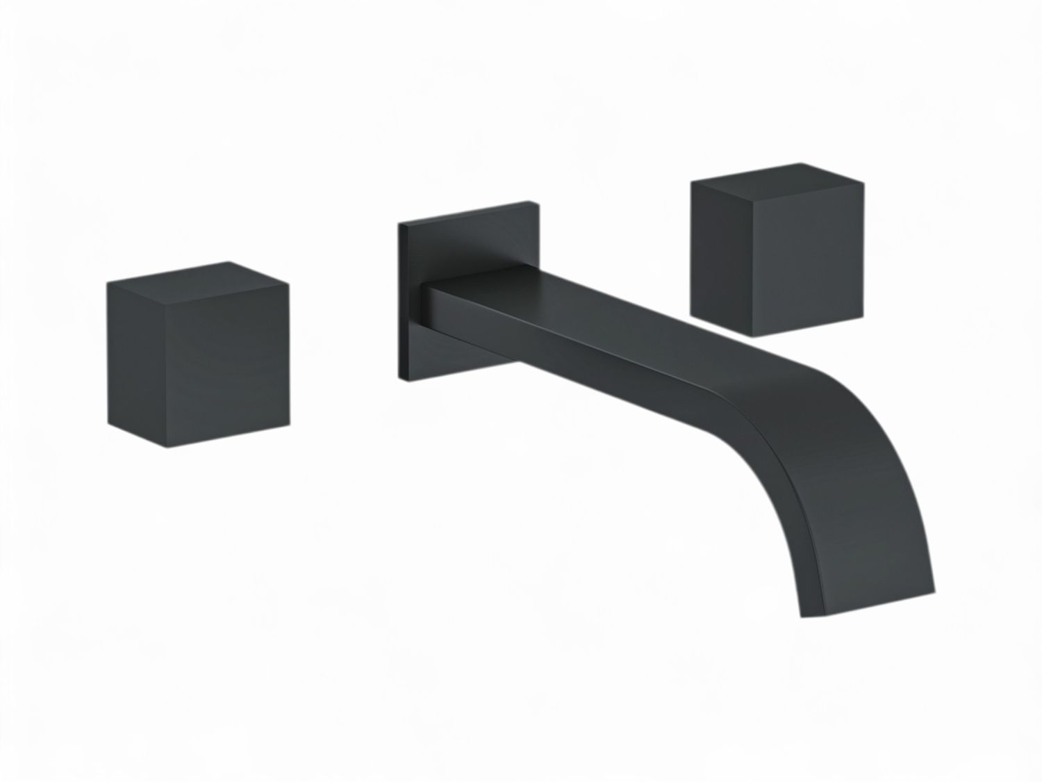 THG Wall-Mounted 3-Hole Basin Mixer Without Waste - "Alose" Collection