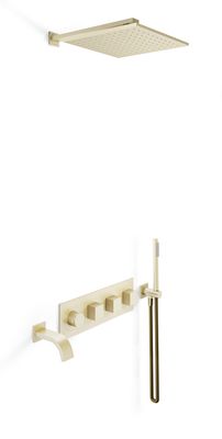 THG Thermostatic Built-in Bath/Shower Set - "Obione" Collection