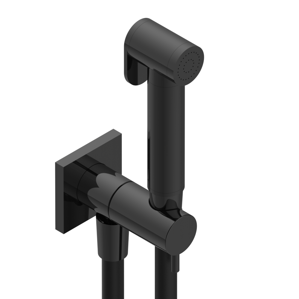 Hygienic Set for WC THG with Trigger Spray for Cold Water with Holder and Hose - "Obione" Collection