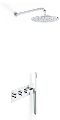 Ensemble de douche thermostatique encastré THG - Collection "Alose"