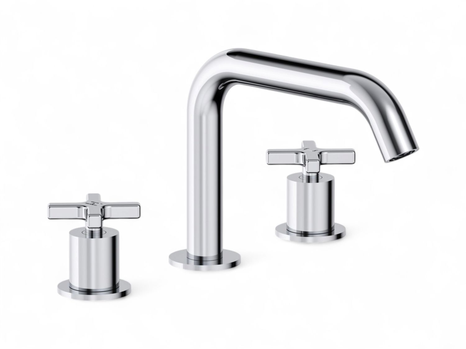 Mélangeur de lavabo 3 trous THG avec vidage - Collection "Estran"
