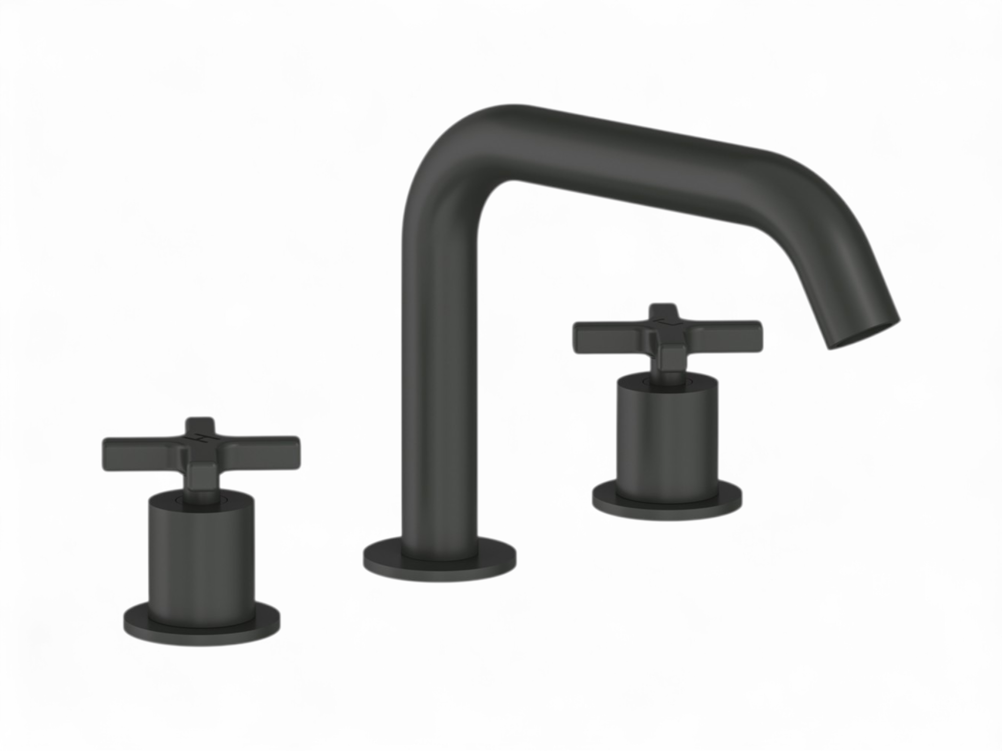 Mélangeur de lavabo 3 trous THG avec vidage - Collection "Estran" - vue 2