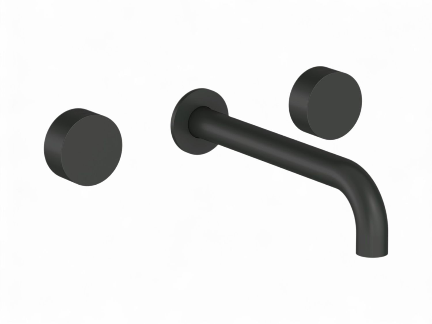 THG Wall-Mounted 3-Hole Basin Mixer Without Waste - "Oyat" Collection