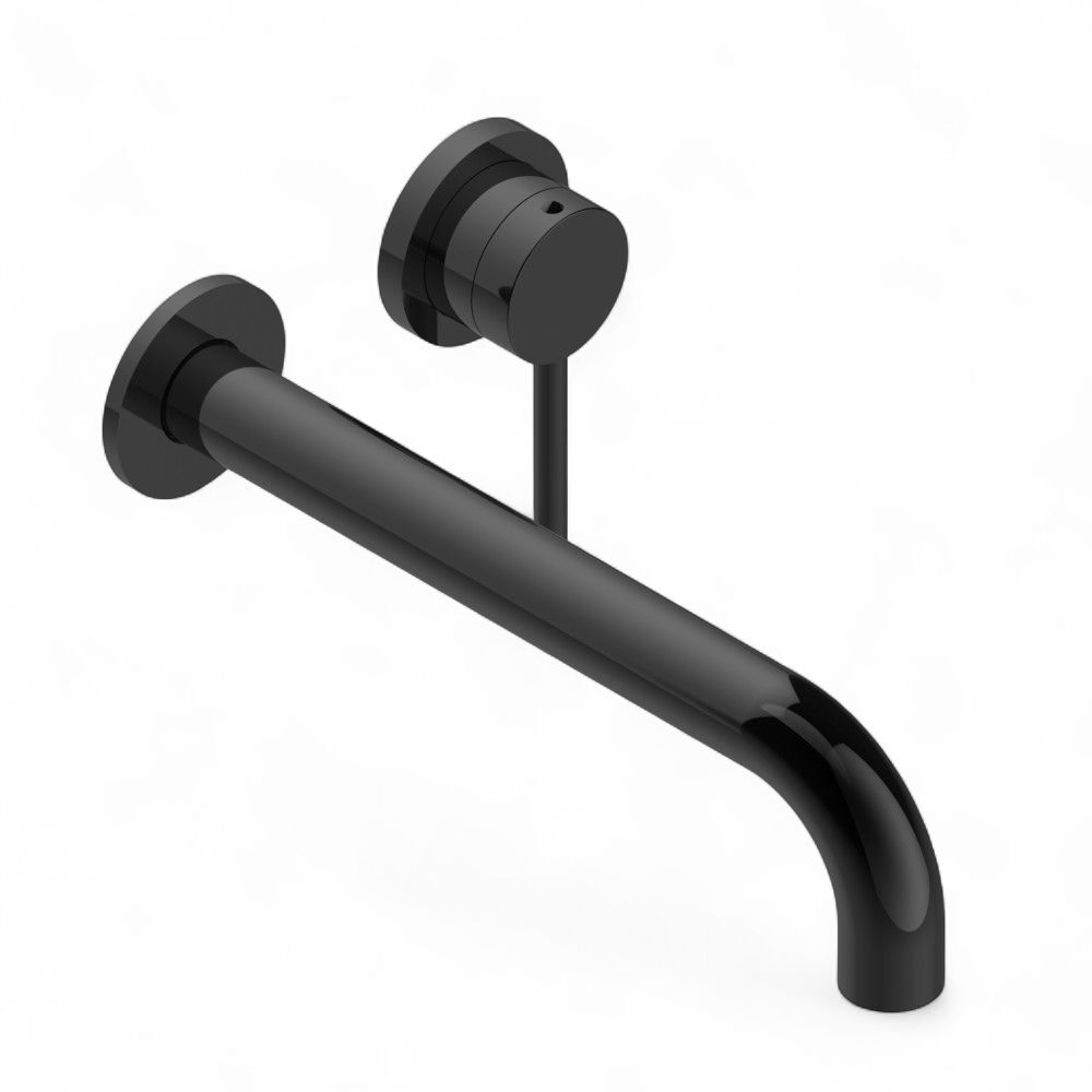 THG Wall-Mounted 2-Hole Basin Mixer Tap Without Waste - "Oyat" Collection