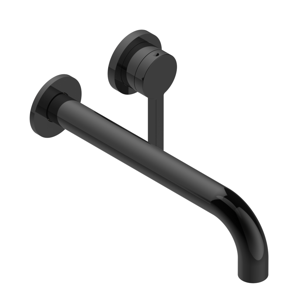 THG Wall-Mounted Basin Mixer Tap, 2 Holes Without Waste - "Estran" Collection