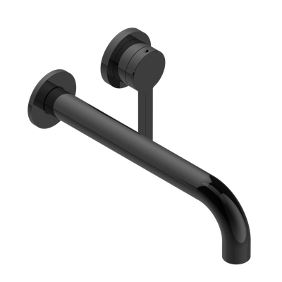 THG Wall-Mounted Basin Mixer Tap, 2 Holes Without Waste - "Estran" Collection
