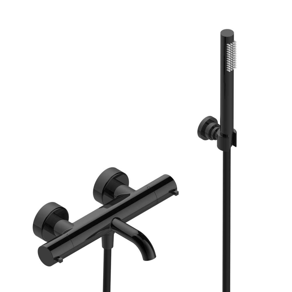 Wall-mounted thermostatic bath/shower mixer THG - "Estran" Collection