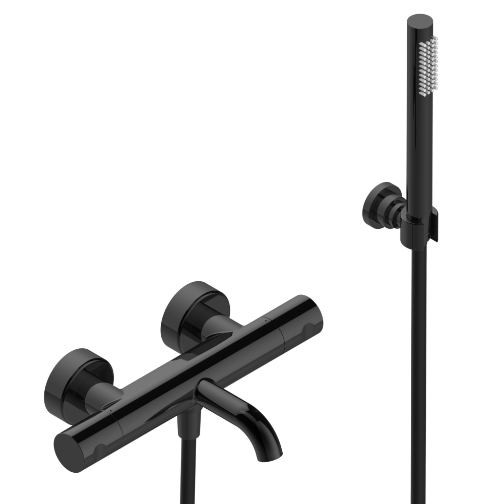 Wall-Mounted THG Thermostatic Bath/Shower Mixer - "Oyat" Collection