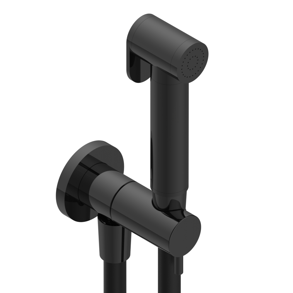 Hygienic set for WC with THG trigger spray for cold water with holder and hose - "Oyat" Collection
