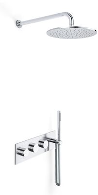 Ensemble de douche thermostatique encastré THG - Collection "Oyat"
