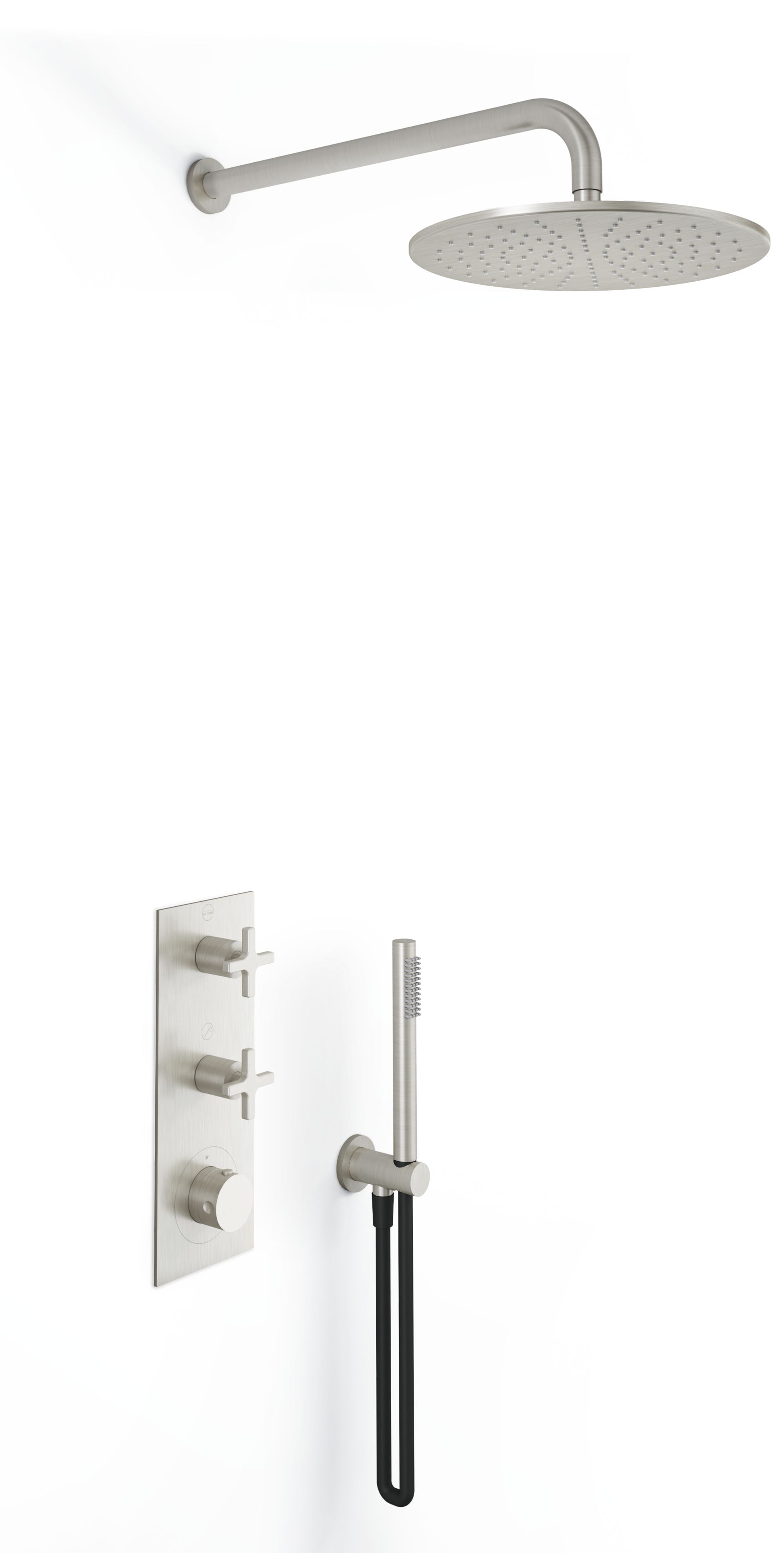 Ensemble de douche thermostatique encastré THG - Collection "Estran" - vue 4