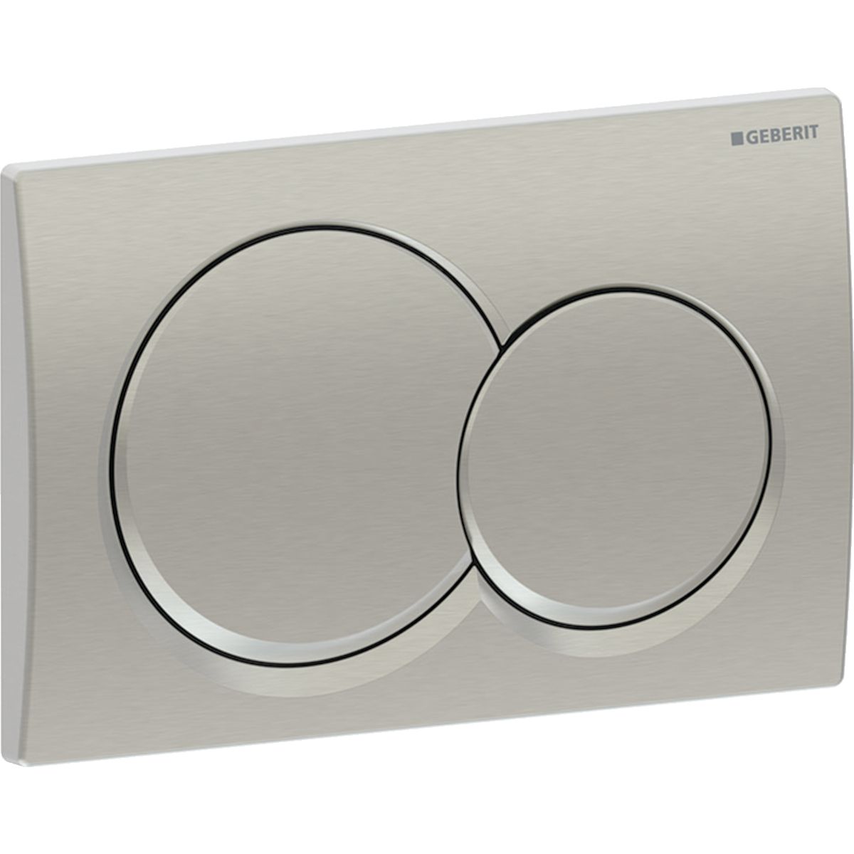 Alpha01 Round PVD Brushed Nickel Flush Plate