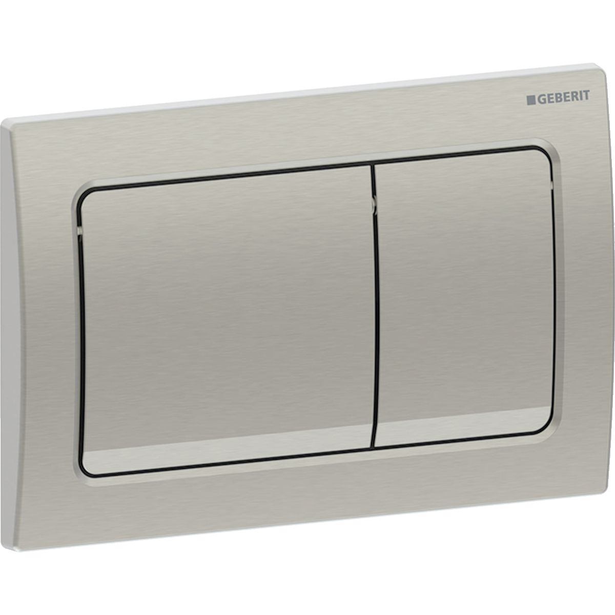 Alpha01 Square PVD Brushed Nickel Flush Plate
