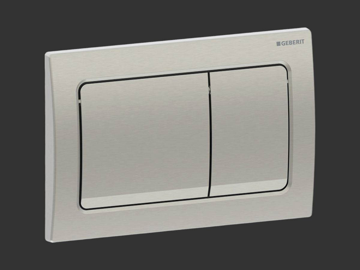 Alpha01 Square PVD Brushed Nickel Flush Plate