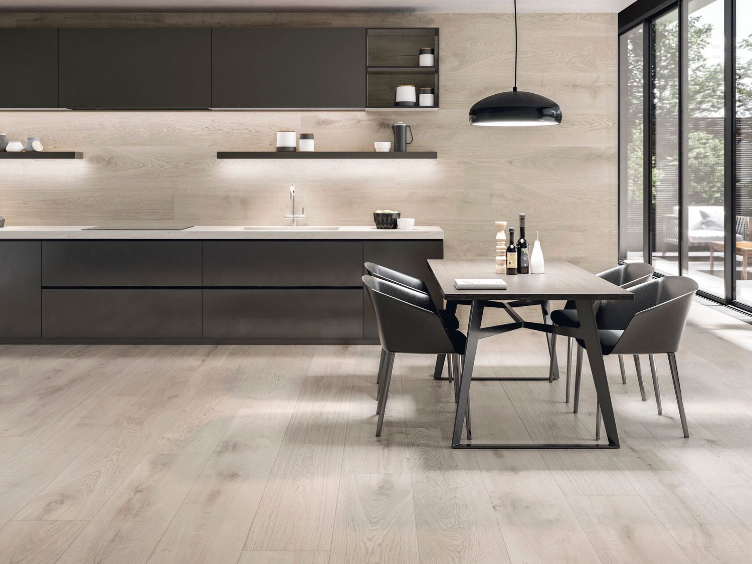 Grès cérame Cifre Ceramica Vermont Maple mat 20 x 120 cm, rectifié