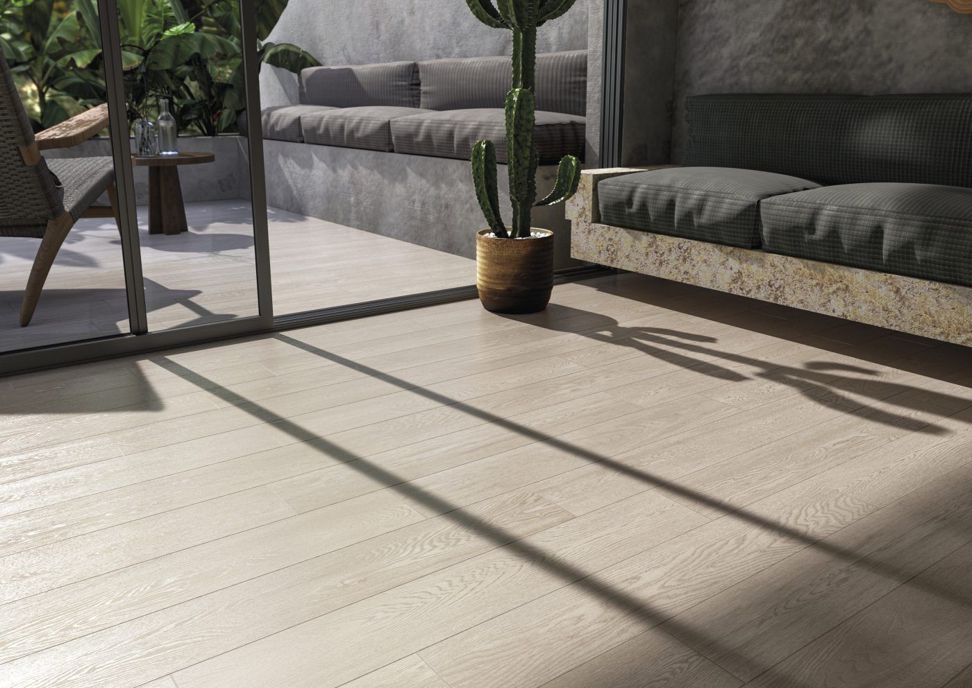 Matte Porcelain Stoneware Heartwood Maple R9 20 x 120 cm - Cifre Ceramica