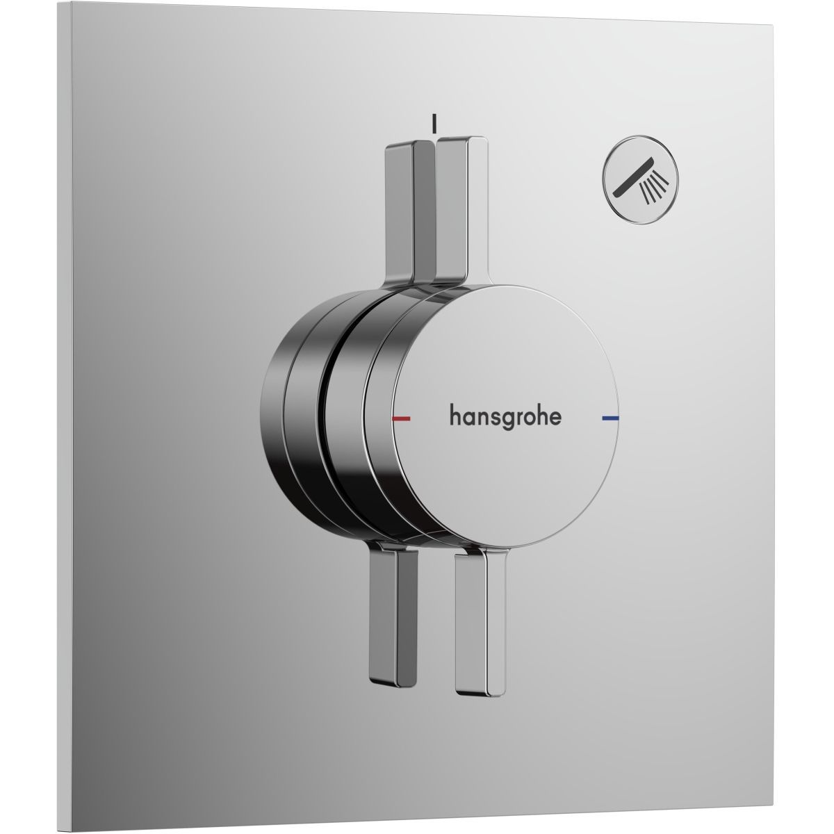 Set de finition pour mitigeur mécanique encastré Hansgrohe DuoTurn E avec 1 fonction