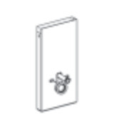 Panneau sanitaire Geberit Monolith pour WC suspendu, 101 cm / Verre menthe
