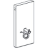 Panneau sanitaire Geberit Monolith PLUS pour WC suspendu / Verre blanc