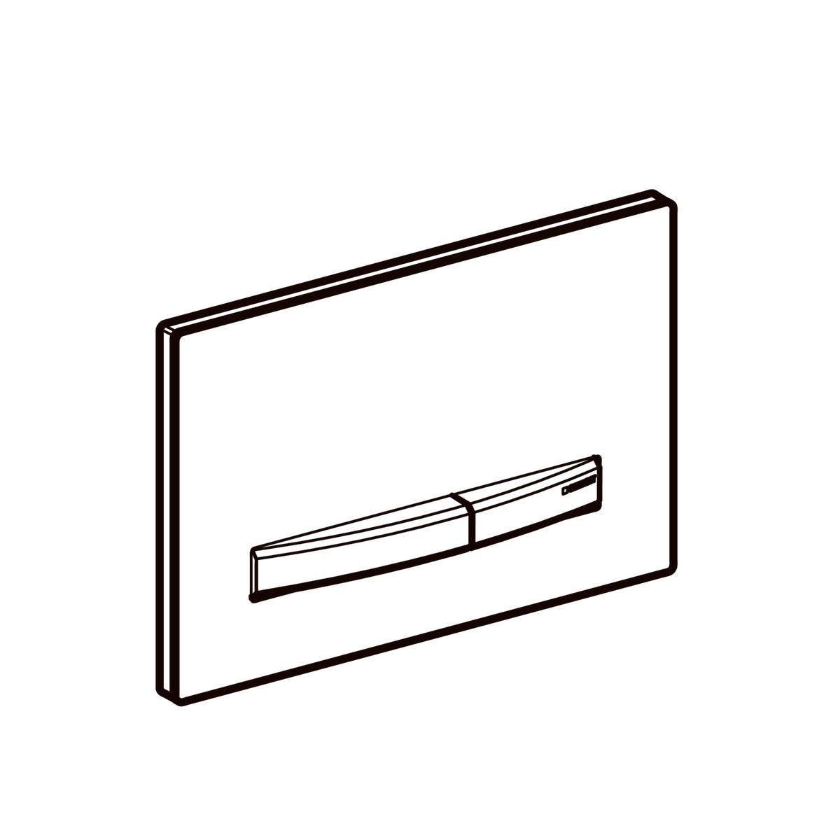 Geberit Sigma50 Flush Plate / Glossy Chrome