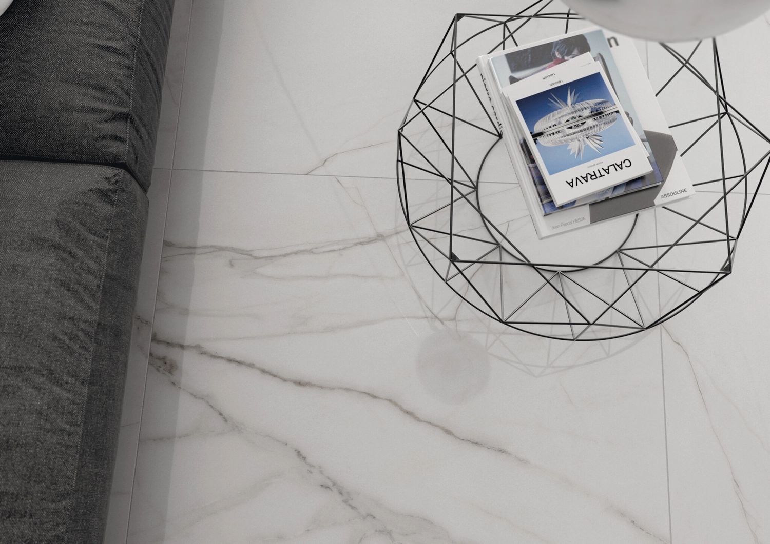 Polished Porcelain Stoneware Sabine Gold 60 x 120 cm - Cifre Ceramica
