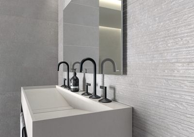 Grès cérame Midtown Pearl mat R10 60 x 120 cm - Cifre Ceramica