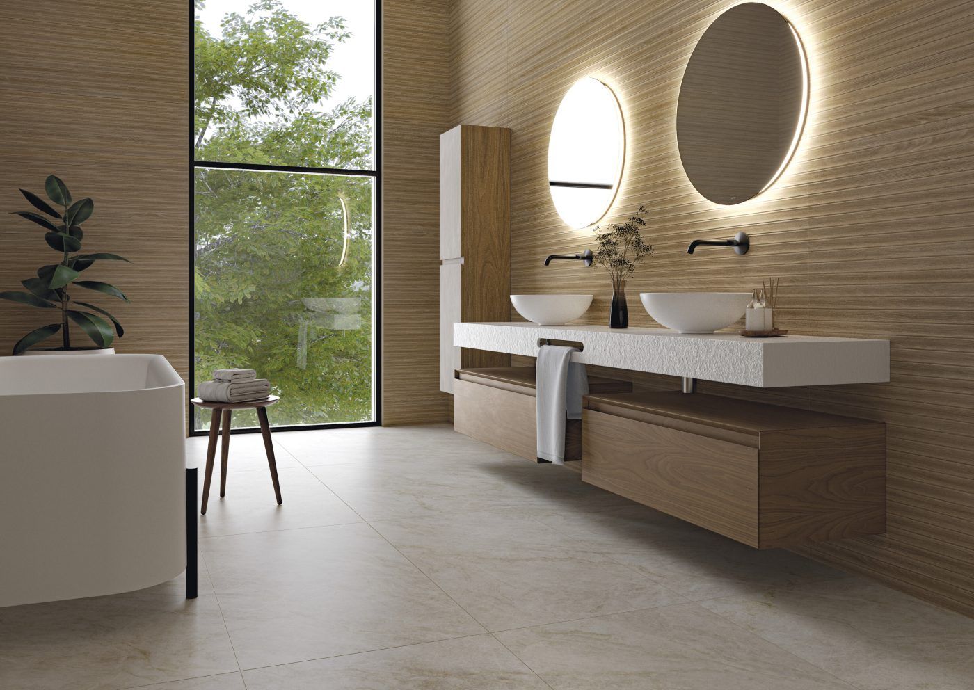 Taj Mahal Nature Matte Porcelain Stoneware 60 x 120 cm - Cifre Ceramica