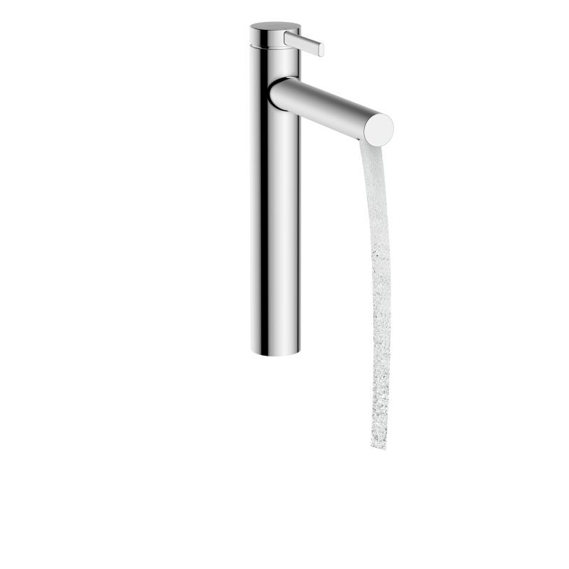 Mitigeur de lavabo Hansgrohe Zesis S 230 CoolStart avec tirette et vidage en chromé — vue 4
