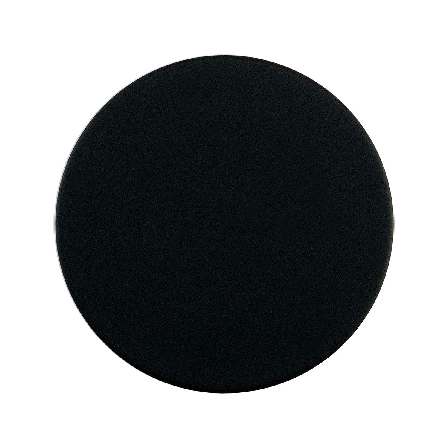 Matte Black Click-Clack Sink Drain Cover by Deante