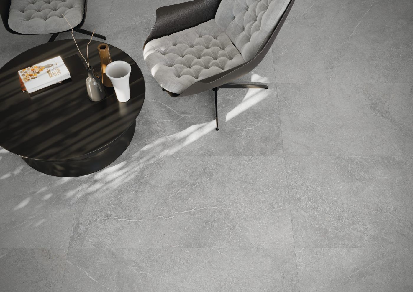 Mat Munich Pearl Porcelain Stoneware R9 60 x 120 cm - Cifre Ceramica