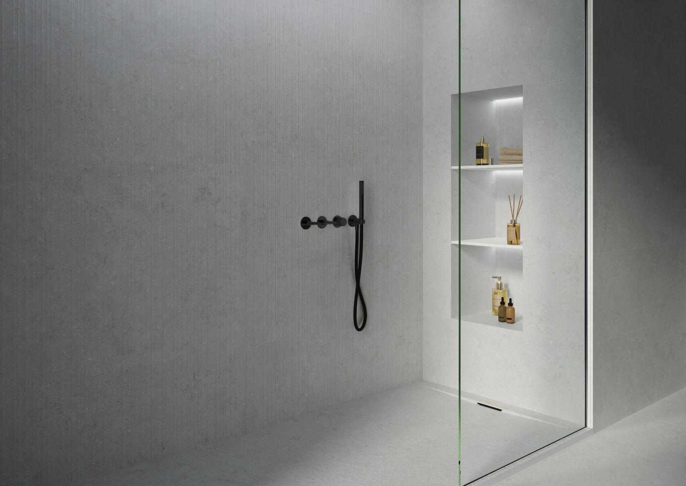 Grès cérame Cronos Pearl mat R9 60 x 120 cm - Cifre Ceramica — vue 3
