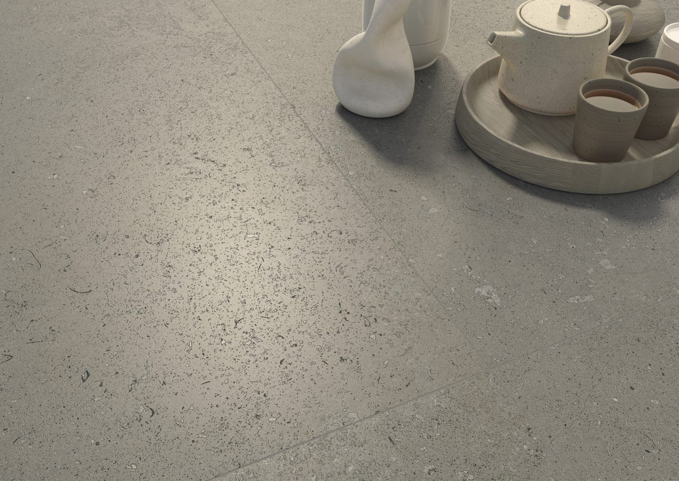 Rift Sand Matte Porcelain Stoneware Brushed 60 x 120 cm - Cifre Ceramica