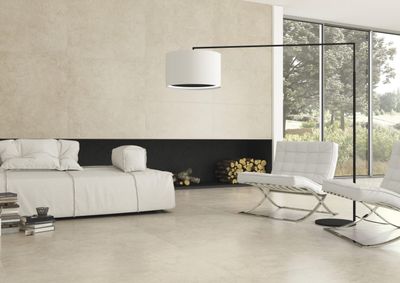 Grès cérame Crema Marfil mat 60 x 120 cm - Cifre Ceramica