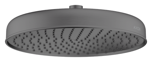 AXOR Archivio 240 Overhead Shower, 1 Spray, EcoSmart, Brushed Black Chrome