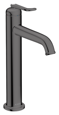 AXOR Archivio 170 CoolStart Basin Mixer with Lever Handle and Free-Flow Waste in Polished Black Chrome