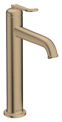 AXOR Archivio 170 CoolStart Basin Mixer with Lever Handle and Free-Flow Waste in Brushed Bronze
