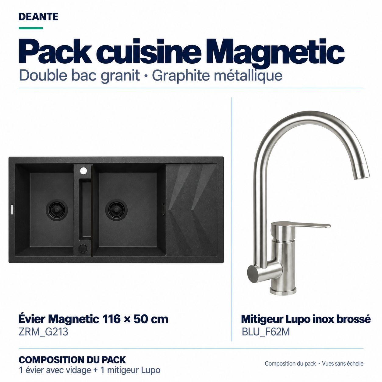 Deante Magnetic Kitchen Pack