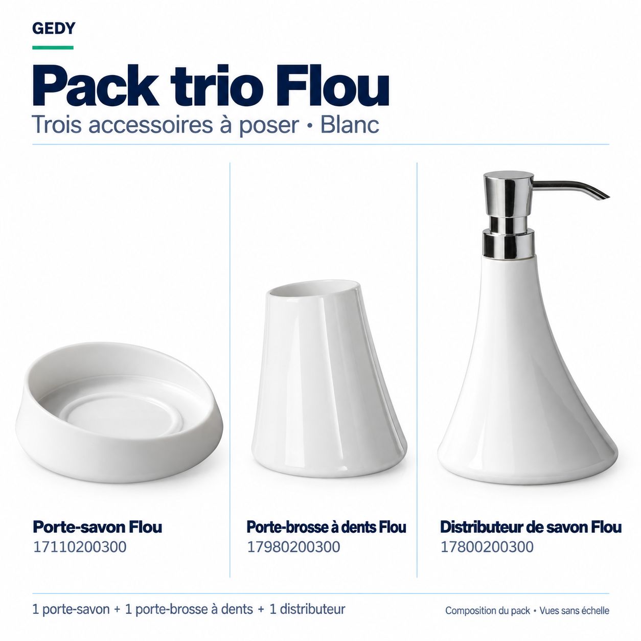 PACK: Trio Flou