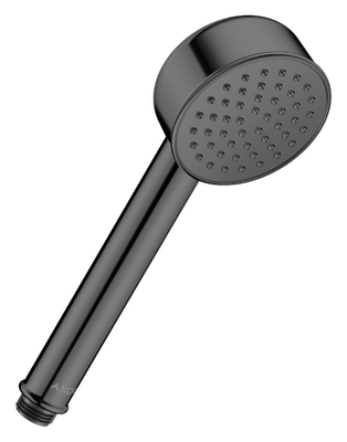 AXOR Archivio 85 1-spray EcoSmart hand shower in polished black chrome