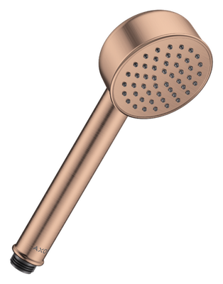 AXOR Archivio 85 1-spray EcoSmart hand shower in brushed red gold