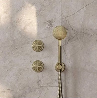 Deante Temisto 1-Spray Hand Shower in Brushed Brass PVD