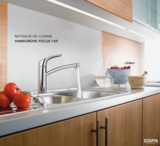 Focus M41 Mitigeur de cuisine 160, 1 jet