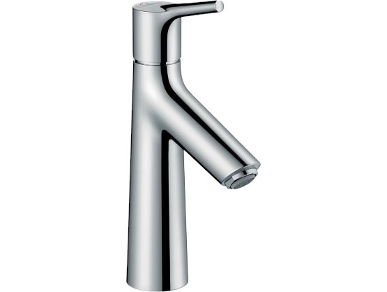 Mitigeur de lavabo Hansgrohe Talis S 100 CoolStart en laiton chromé avec tirette et vidage