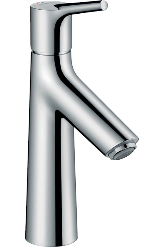 Mitigeur de lavabo Hansgrohe Talis S 100  CoolStart en laiton chromé avec tirette et vidage