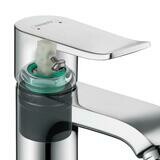 Metris Mitigeur de lavabo 110 Eco CH3 CoolStart , avec tirette et vidage