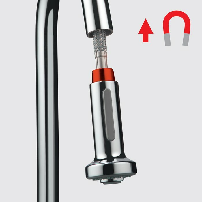 Mitigeur de cuisine Hansgrohe Focus M41 avec douchette extractible - vue 4